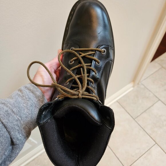 Dr. Martens Men's 'Nashville'  Leather Boots, Black, Sz 13 - Picture 11 of 16